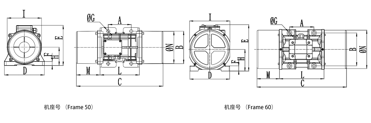 50、60機座